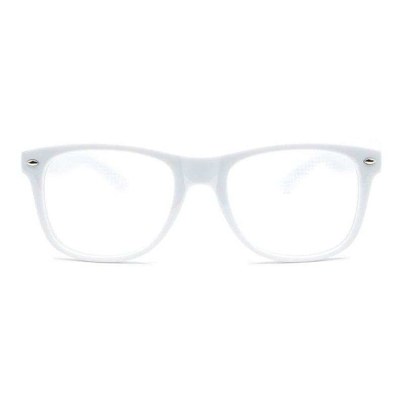GloFX Ultimate Heart Diffraction Glasses - 3D Rainbow Hearts Effect with White Frames - Great Festival, Concert, and Rave Accessory - Image 2